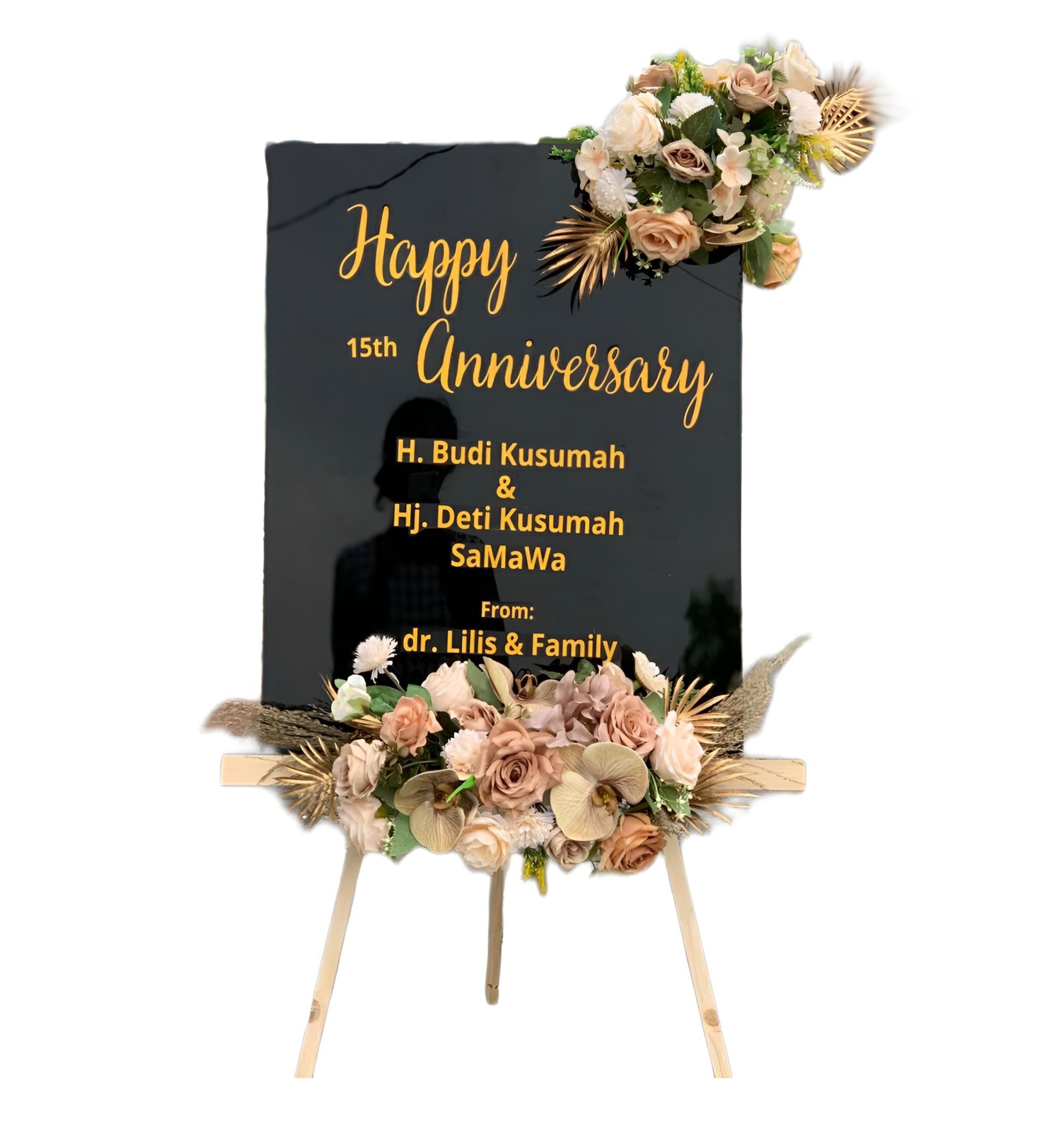 Papan Bunga Akrilik Dumai Selatan