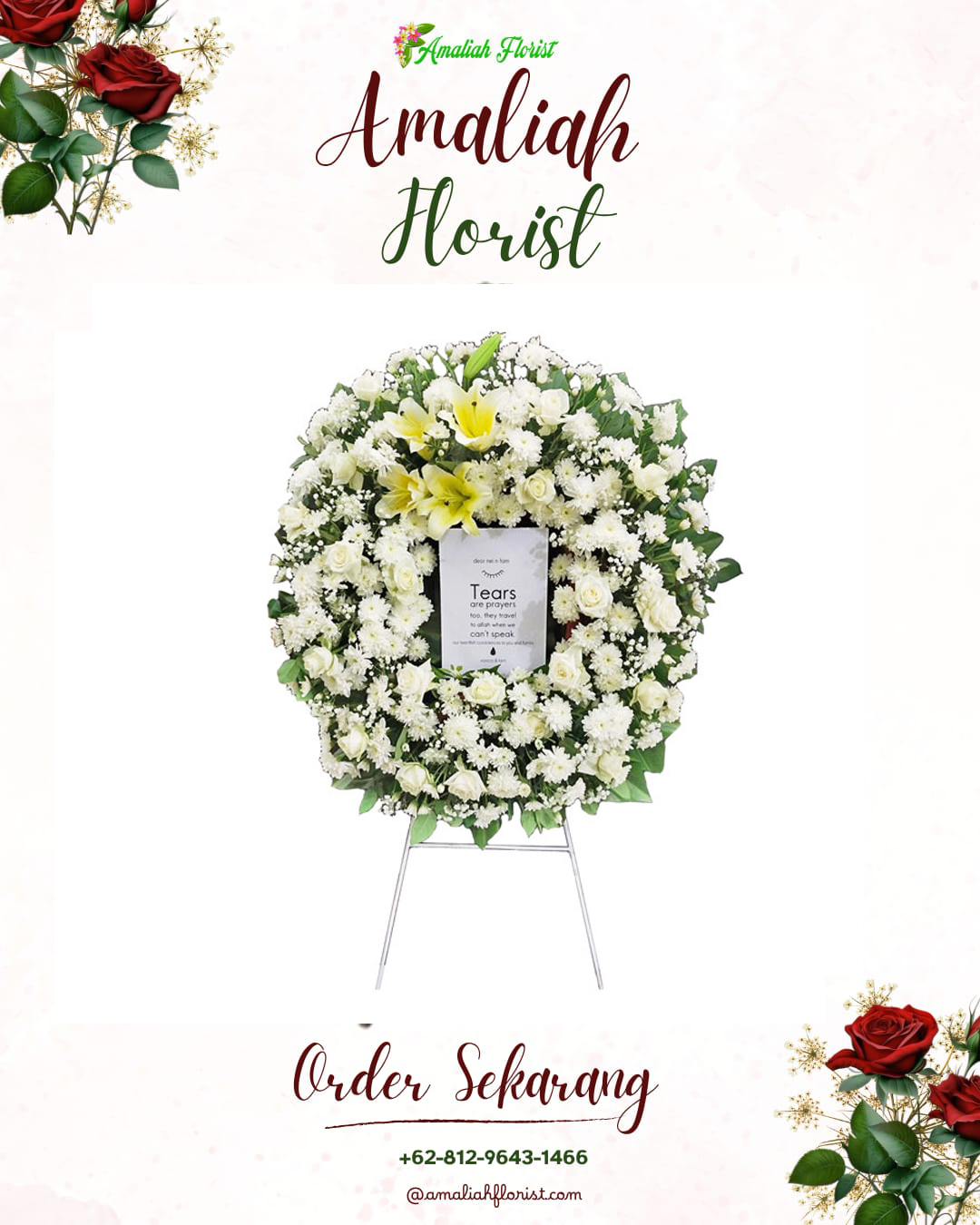 Krans Bunga Duka Dumai Selatan